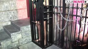 Hot babe gets double penetrated and gets a monster cumshot in her mouth