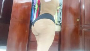 The Hottest Big Ass Girl in Her Locker Room