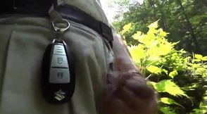 Japanese Grandpa Strips Outdoors 2