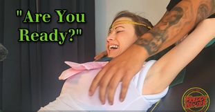 Sailor Jupiter Cosplayer First Time Tickled On Camera