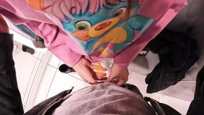 Public Sex In The Mall - Blowjob In The Locker Room - Bold Sex In The Fitting Room