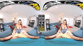 Stepmom Carmela Clutch Pushes You To Do Your Chores - Virtual Reality Porn with Big Ass Ebony