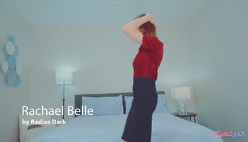 Rachael Belle's Sultry Office Stripdown