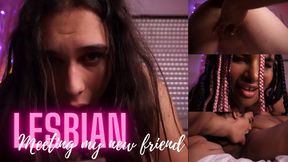 Pussy Eaten POV - Laura Ropes and Miss Estigia Pussy Eating with POV, Orgasms and Ass Eating