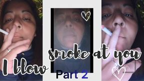 PART 2: I IMAGINE BLOWING SMOKE ON HIS PENIS...