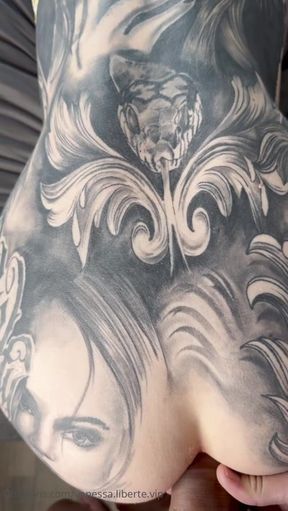 German Heavy Tatted mommy Assfuck Copulate(2K) - Homemade sex