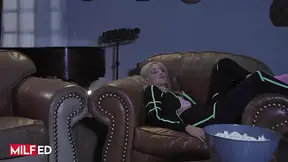 MILFED - Gilf Sally Dangelo Fucks Her Granddaughter's Bf And Takes His Cum On Her Rear