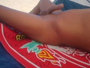 Trying Not To Get Caught Hard Watching Teens On The Nude Beach Part 2