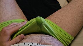 Cum in My Green Boxers!
