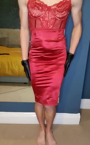 In love with this dress, I can't wait to slip into some lingerie and get dolled up in it