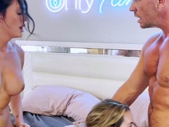 ts girl with bi guy he gets fucked in the ass when he is