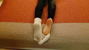 Bella Trix white socks removal