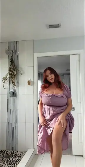 Feeling Sexy Trying on Clothes and Lingerie Compilation