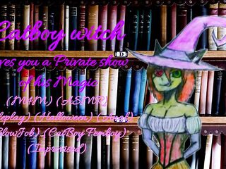 Catboy Witch Shows another Kind of Magic (ASMR) (M4M) (Femboy)