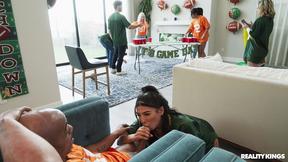 ”REALITY KINGS Game Day Bump & Run - Jasmine Sherni, Mazee The Goat”