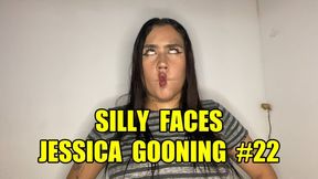 Silly Faces Jessica Gooning #22: Derp Goddess Goon Goon State Overload