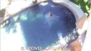 Povd Stunning Blonde has a Sexy Summer Fun Fucking Time