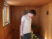 I'm Sorry for Cum on Your Face Daddy ! Step Son Tries Seduce His Dad / Dominant