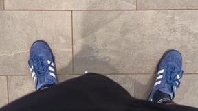 My Mate Watched My Jerk off and Cum in a Busy Supermarket