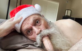 Santa Comes Early to Work My North Pole - Santa Sucks Cock Pt. 1