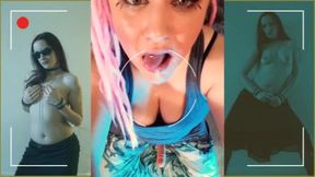 Episode 8 the Sexy Shemale Mesmerizes You to Love Big Black Hanging Balls Shemale Is Me