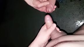 Bareback Anal Fuck in an Adult Theater Caught on Cam