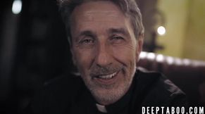 Gia Paige's confession leads to taboo priest's massive dick in her pussy