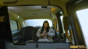 Sexy Nala's wild ride with a big-titted goth taxi driver