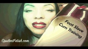 Foot Slave Cum Training