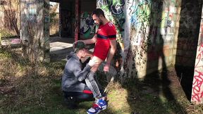 sexy twink discret fucked raw by koldo goran