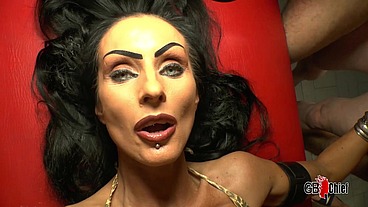 Naughty cougar milf nonstop creampie gangbang lots of cum loads