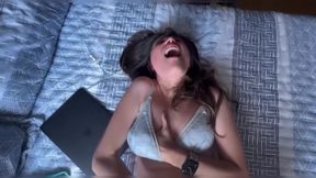 Lesbians trying new things