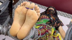 Beautiful Wife’s Painful Bastinado Lesson | Indian Beauty’s Feet Punished Without Mercy | bastinado