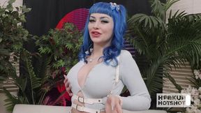 jewelz blu gets face-fucked hard in drool-filled scene!