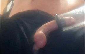 BWC getting gets sucks up by penis pump.
