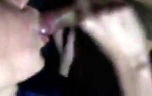 French boy suck old man in car