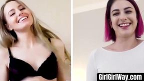 GirlGirlWay com - Pierced Kristen Scott gets webcam pleasure with a lesbo pal