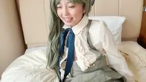 Seductive JAV Cutie Tempts With Hot Cosplay & Delicious Creampie!
