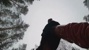 Trampled Under Giantess In PVC Boots WMV