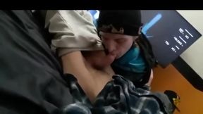Buddy Sucks Me Off and Swallows My Load in Homemade Gay Fun
