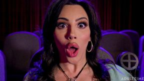 ”Wild sex in a movie theater - Ariel Demure & Siri Dahl”