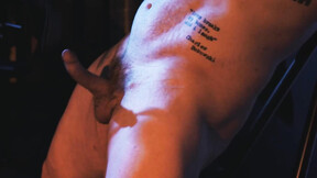 ”Master Devin Franco Masturbates Davin Strong Dick After Flogging”