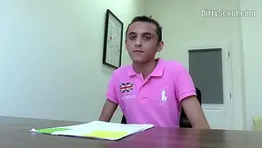 Slim Twink Gets Pounded in POV Audition Fuck – DirtyScout Anal Scene