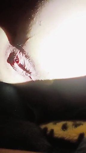 Young Skinny Girl in Pajamas Opens Her Ass Until Foam Comes Out Extreme Anal