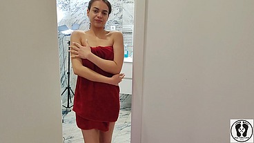 ANA SPEARS CAME HOME SHAVED BODY PUSSY FOR HER DATE TONIGHT