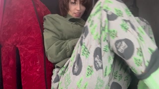 Moth prepares to film a hot video