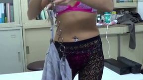 Petite Student Reveals All for Fake Doctor's Exam