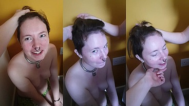 scarlotrose and faeriewillow are already getting in mood for shaving my head later today.