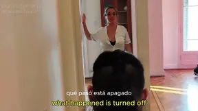 Family therapist treats Latina patient with deep cock therapy