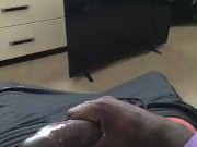 BBC Getting jacked off cocoa butter